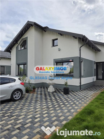 Vindem vila p m , mobilata utilata lux , in stefanesti - zav