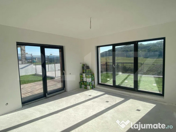 Casa individuala 120mp, teren 500mp, zona popesti , cu prive