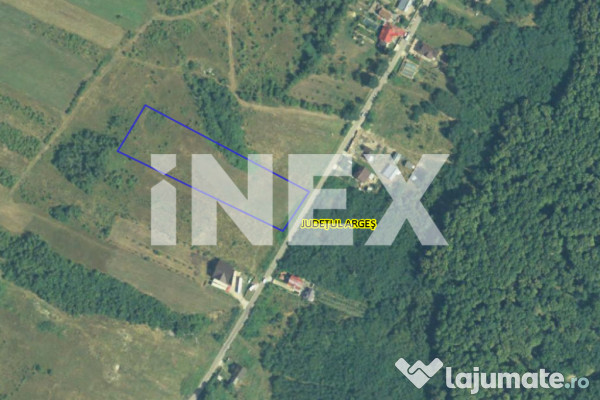 Teren de vânzare în budeasa, zona ciobotea