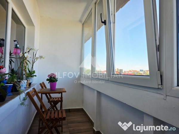 Garsoniera central otopeni, 41.80mp, partial mobilata si uti