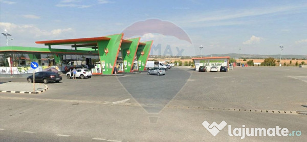 Statie carburanti+spatiu comercia+gpl+spalatorie/ dj 102 ...
