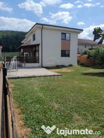 Casă gilău - 200mp, 600mp teren, fotovoltaice, izolație 20cm