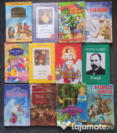 three item Pence Lot 30 de carti pentru copii (povesti, basme, bibliografie), 200 lei -  Lajumate.ro