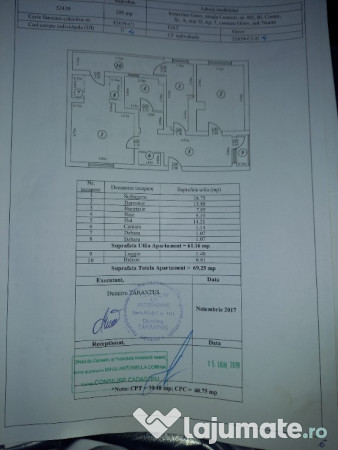 apartament 2 camere girov, lângă primărie