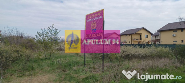 Săbăreni, teren intravilan 6078 mp, cu utilităti