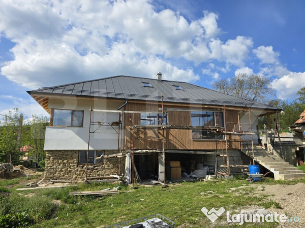 Casă modernă în vâlcele, teren 1000 mp