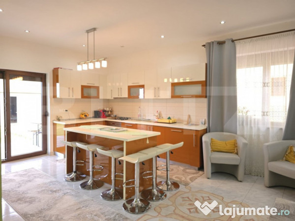 Casa 3 camere, 120 mp, 500 mp teren. dorolt. cartier davilas