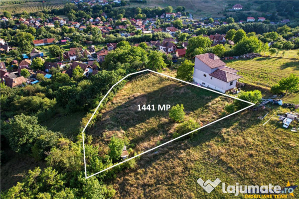Teren intravilan, cu o panorama superba, in sfantu gheorghe,