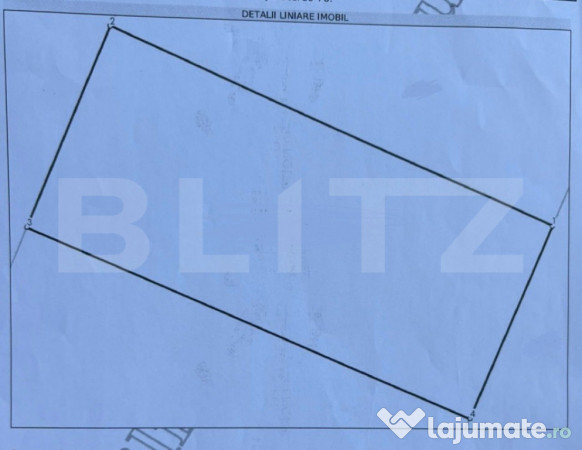 Teren intravilan 445 mp, utilități la front, pielești - z