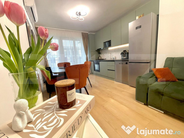 Apartament modern, 3 camere, 2 bai