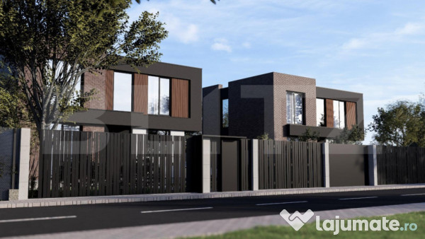 Casa moderna , 114,95 mp utili , finisaje premium, 324 mp te