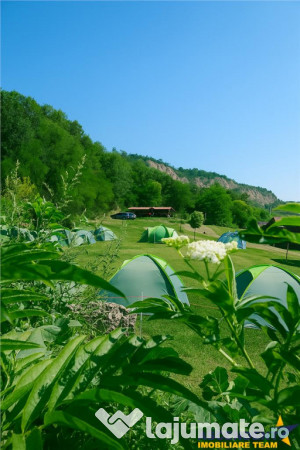 Transilvania camping, domeniu de 14.400mp,sanmarghita de mur