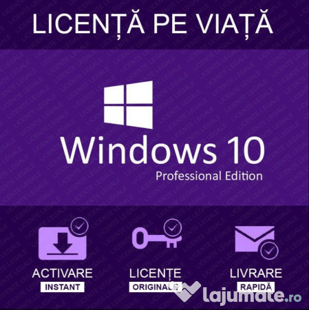 Licenta Windows 10 Pro Retail Key 50 Lei Lajumate Ro