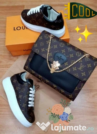 harassment audit Outstanding Set Louis Vuitton(geanta si adidasi diverse mărimi)Franta, 550 lei -  Lajumate.ro