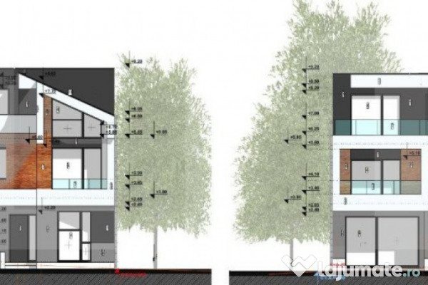 Casa tip duplex cu o arhitectura moderna, la doar 10 minute
