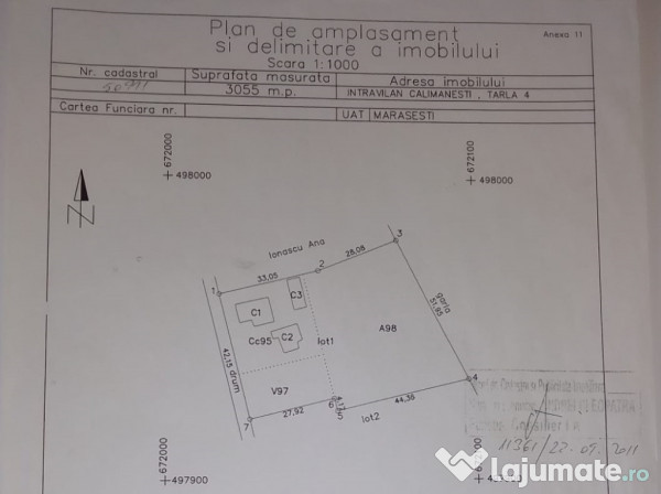 Proprietate în satul Călimănești, Vrancea, într-o zonă liniștită