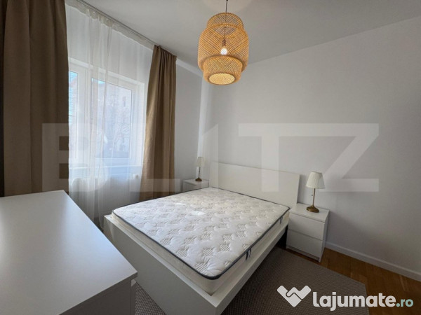 Apartament cu 2 camere, modern, parcare, pet friendly, Terra