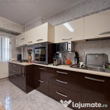 Apartament 3 camere - Basarabia, et. 2, cu centrala, decomandat