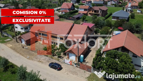 Comision 0% duplex la rosu, peciu nou - total de 231 mp util