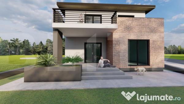 Casă individuală p+1 | lugoj | 4 terase | 433,35 mpu curt