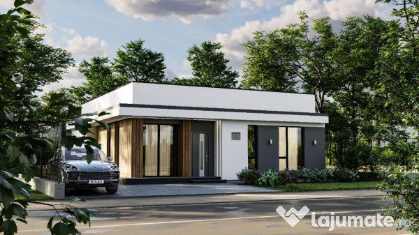Casa individuala || 4 camere 2 bai || teren 420mp