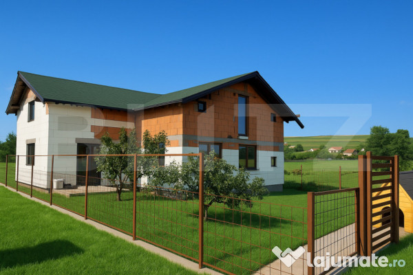 Casă spațioasă 224 mp, cu teren generos de 1.043 mp, în