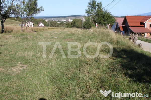 Teren intravilan 507 mp deschidere 19 m cu puz aprobat cisna