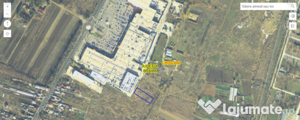Teren 2500 mp, deschidere 28,30 m, promenada mall