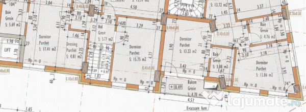 Penthouse ! 5 camere 126mp , marasti, proiect nou!