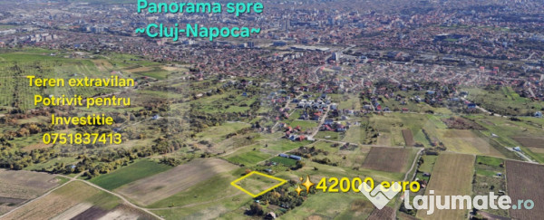 Teren unicat la vanzare in cluj napoca !