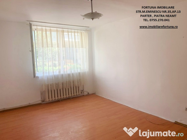 Apartament 1 camera, parter inalt, zona precista