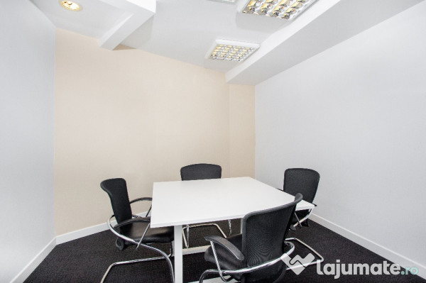 Spațiu de birou tip open-plan pentru 10 persoane în regus charles de