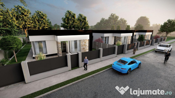 Casa individuala || 4 camere 2 bai || teren 371 mp