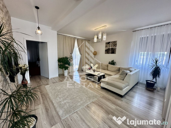 Duplex mobilat cu 5 camere la intrare in giroc