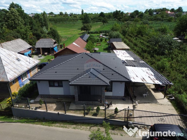 Casă finalizata pe un singur nivel, 14.5 ari teren – s...