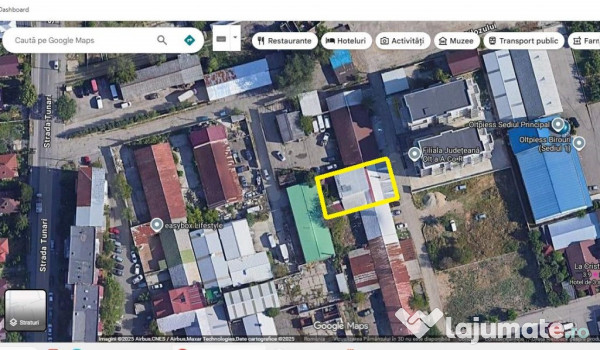 Cladire functiune mixta - hala prod.+locuinta,400 mp.teren,zona tunari