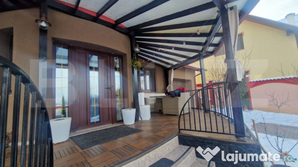 Casa bunloc premium - garaj , 6 camere, terasa, curte, mobil