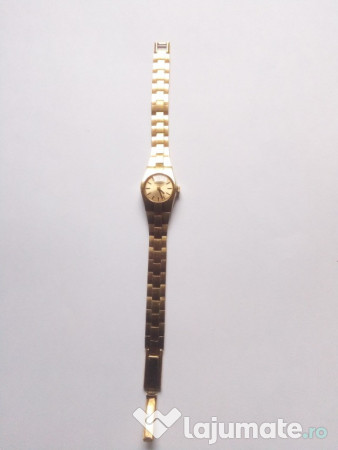 Ceas De Dama Elvetian Vintage Caravelle 17 Rubine 90 Ron
