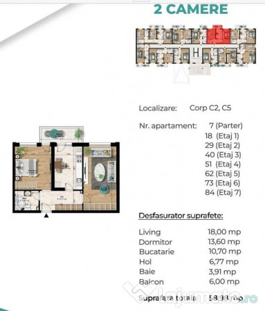 DECOMANDAT 2cam spatios, aproape metrou Berceni-pret prom...