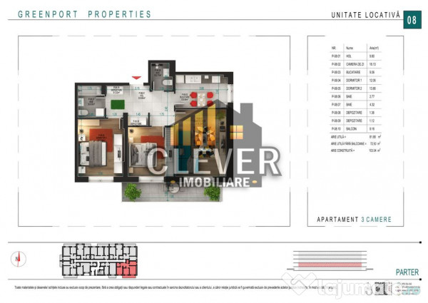 Theodor Pallady Sector 3 Apartament3 camere Parcare Gratis