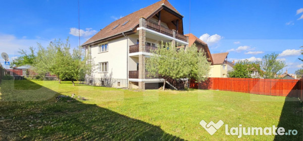 Casă pe trei niveluri, complet utilată – spațiu, lumin?