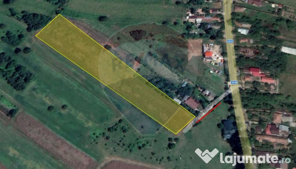 Oportunite - gruiu teren intravilan 4,800 mp / 100 m de a3
