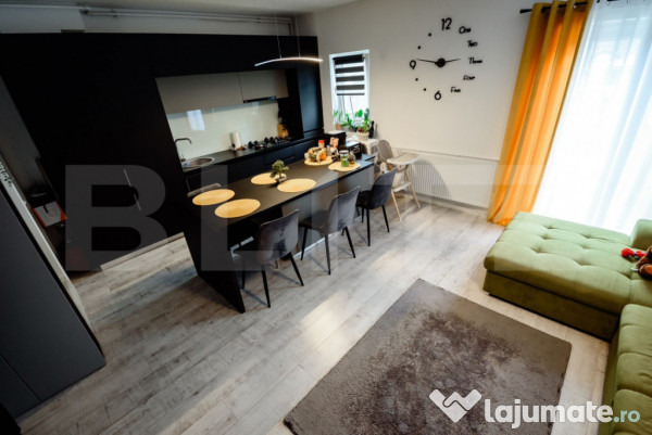 Apartament tip duplex cu 2 camere – mobilat & utilat – u