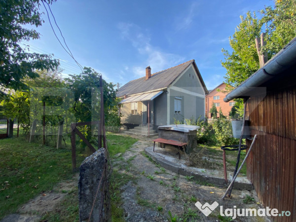 Casă cu teren 10 ari, 2 anexe și dublu front stradal – b