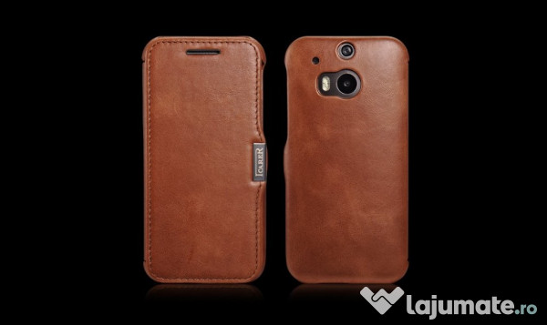 Husa De Lux Piele Naturala Vintage Icarer Htc One M8 M8s 99 Lei Lajumate Ro